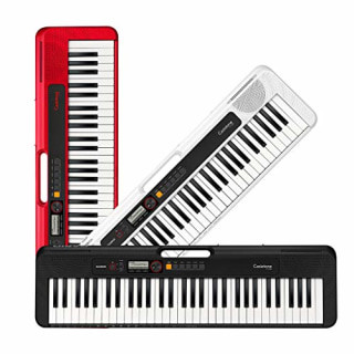 Casio Casiotone Keyboard portable keyboard in white color
