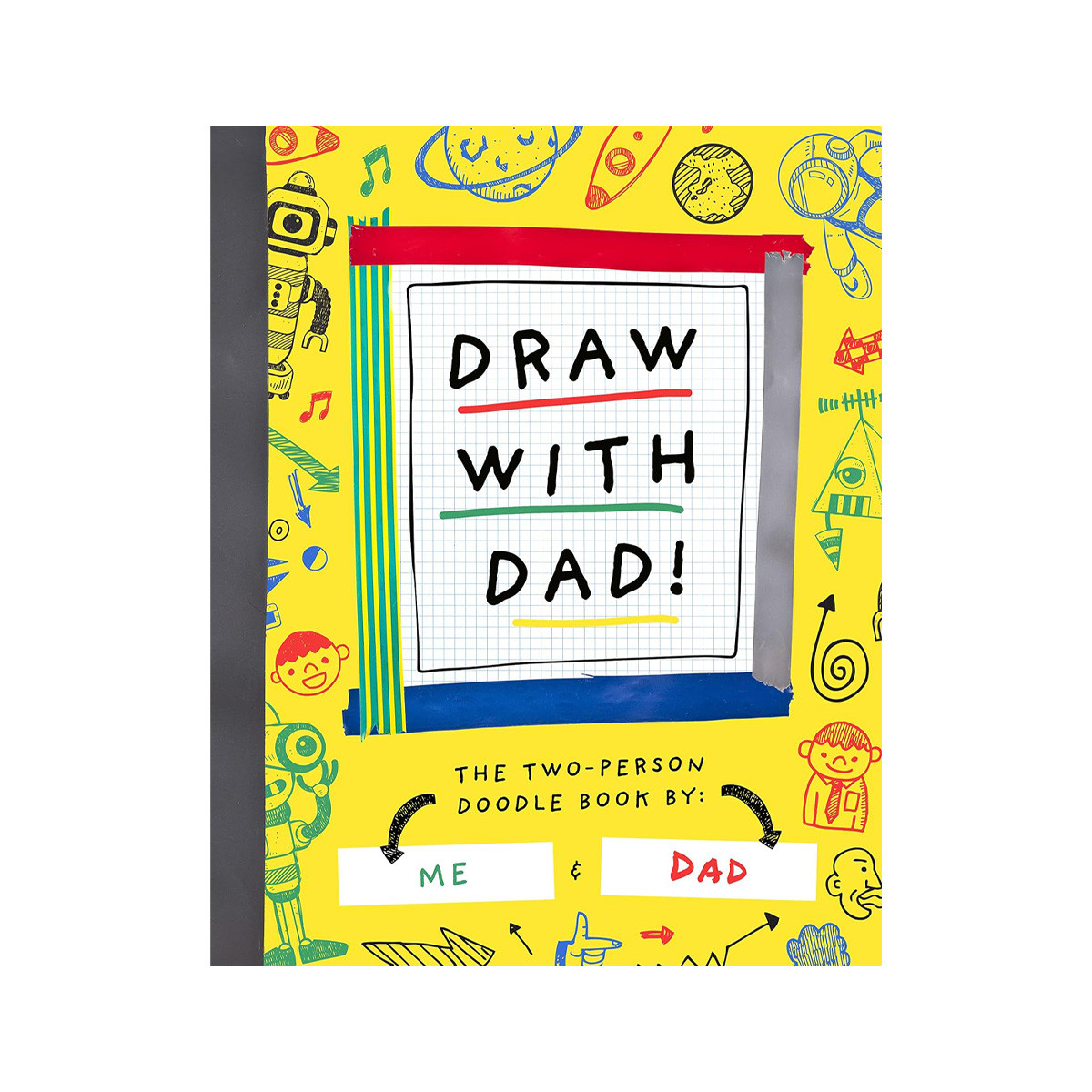 Draw with dad book, a cute gift suggestion for dads who enjoy activities with kids