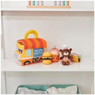 Gund My Little Food Truck Plush Playset with sensory food toys