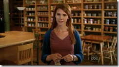 Scene from Desperate Housewives at Priscilla's Gourmet Coffee Tea &amp; Gifts featuring a body on the floor