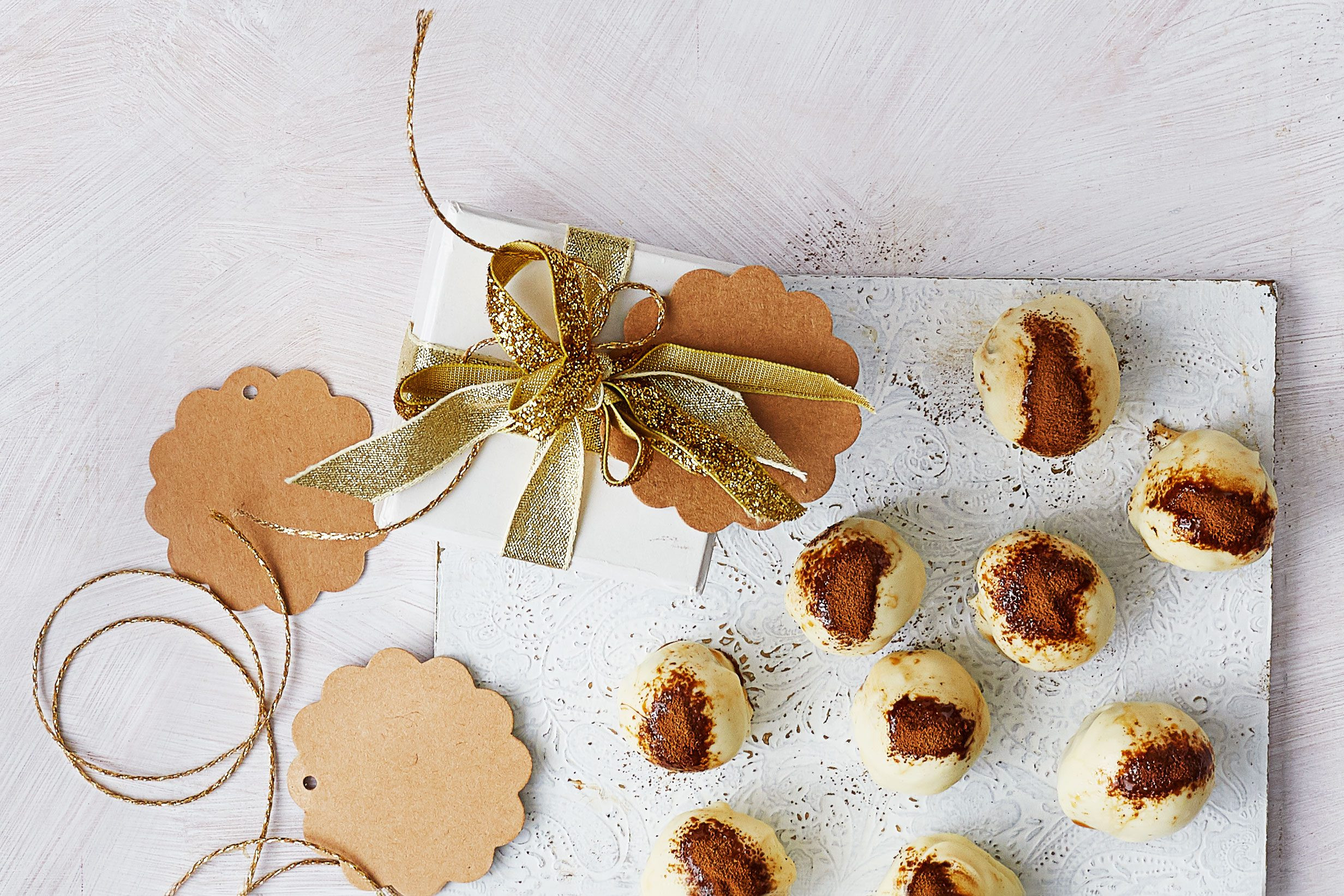 Tiramisu-truffles
