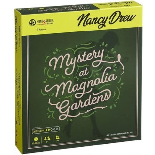 Nancy Drew Mystery at Magnolia Gardens Game box, an engaging coworker gift for true crime and game enthusiasts.