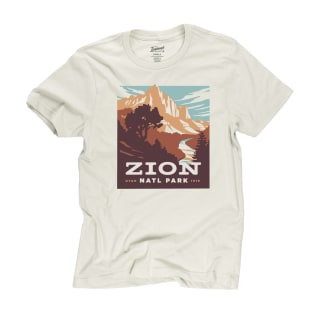 The Landmark Project Zion National Park Tee with a scenic graphic print