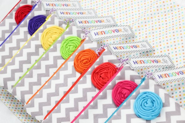 Bachelorette Party Gift Ideas - zipper pouches