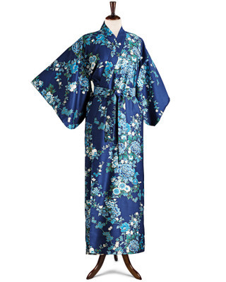 Peony and Cherry Blossom Yukata