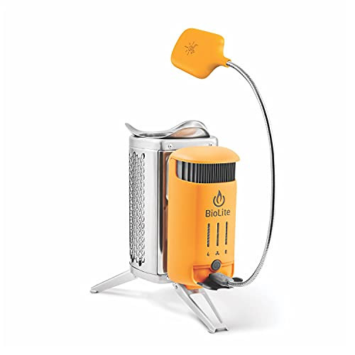 BioLite CampStove 2+ Wood Burning Stove, an innovative birthday gift for dads who love camping and gadgets