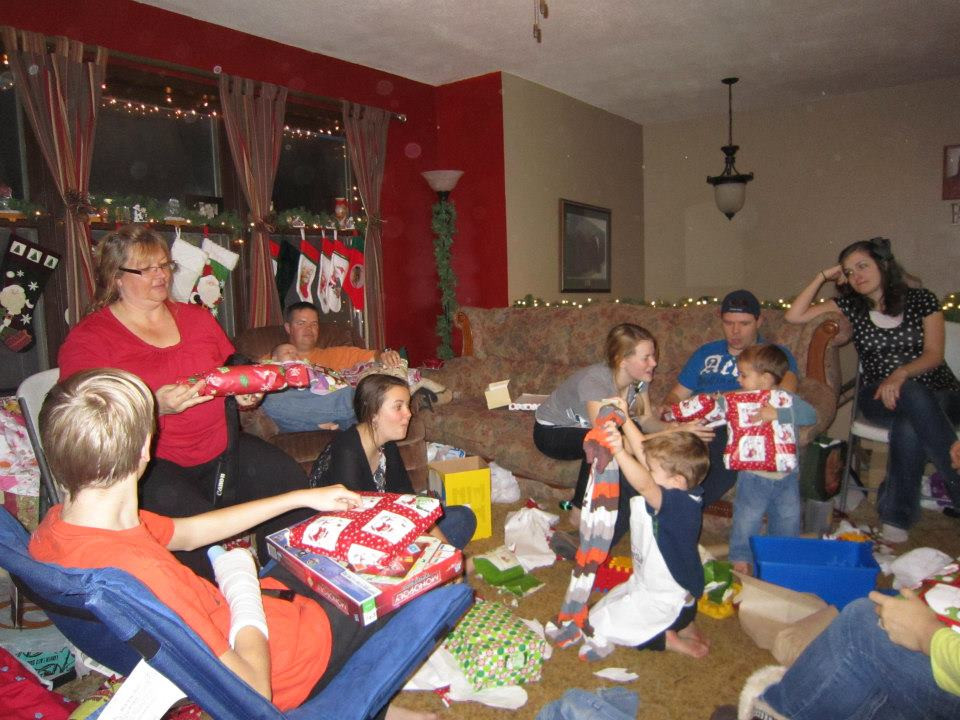 Lots of family in our family name drawing