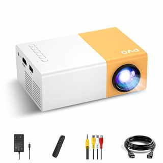 PVO Mini Projector, great tech gift for family movie nights on Father's Day