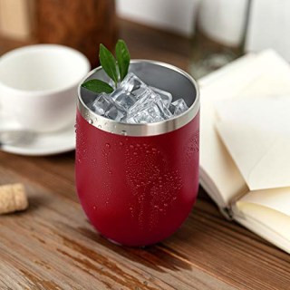 Insulated Stemless Wine Tumbler for Drinks