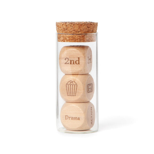 What to Watch Decider Dice: A fun and practical gift for couples, simplifying movie night choices for cozy evenings