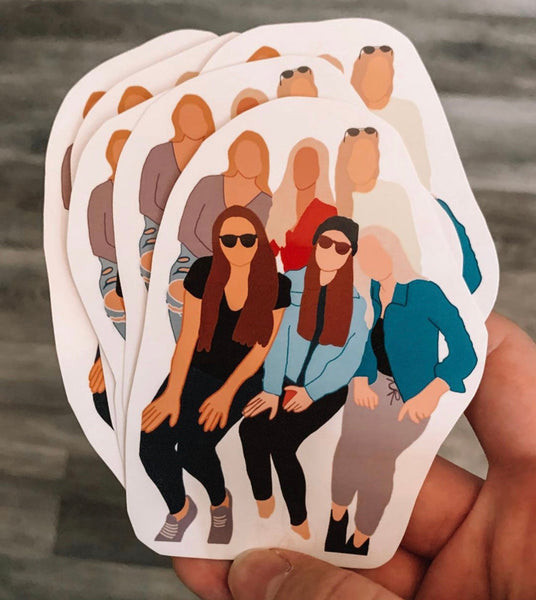 Custom Stickers: A playful and romantic gift for wife, personalized stickers for everyday items like laptops and water bottles