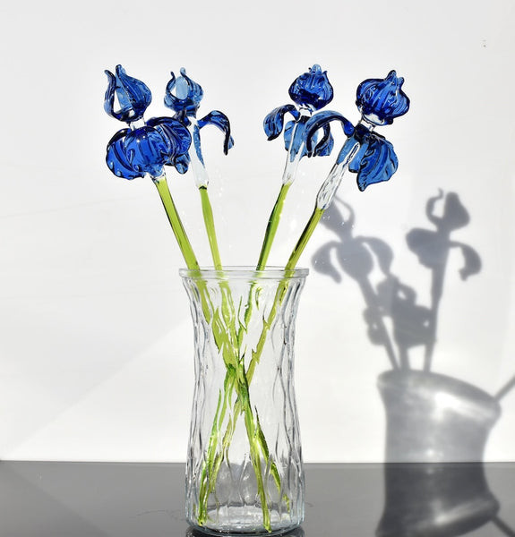 Beautiful Glass Bouquet: A romantic and eternal gift for wife, offering lasting beauty as a home decor centerpiece