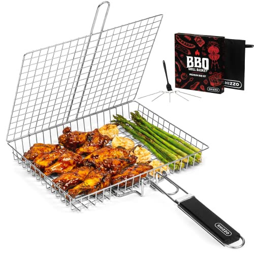 SHIZZO Grill Basket Value Set, a practical birthday gift for dads who love grilling