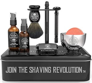 Safety Razor Kit - Grooming Christmas Gift for Boyfriend