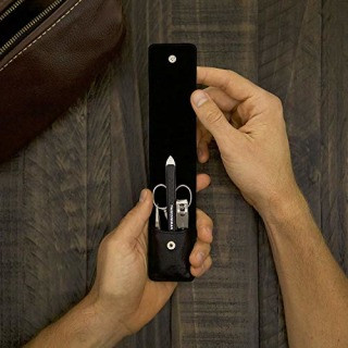 Tweezerman Essential Grooming Kit, comprehensive grooming set for Father's Day gifts