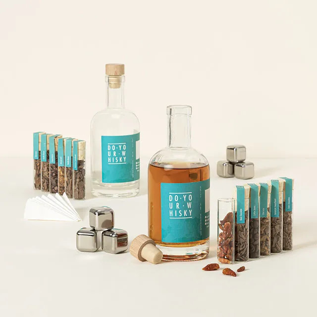 Whiskey Making Kit, a unique birthday gift for dads who enjoy crafting and whiskey
