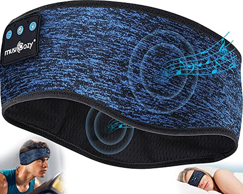 MUSICOZY Bluetooth Sleep Headphones Headband, a comfortable birthday gift for dads who travel or need relaxation