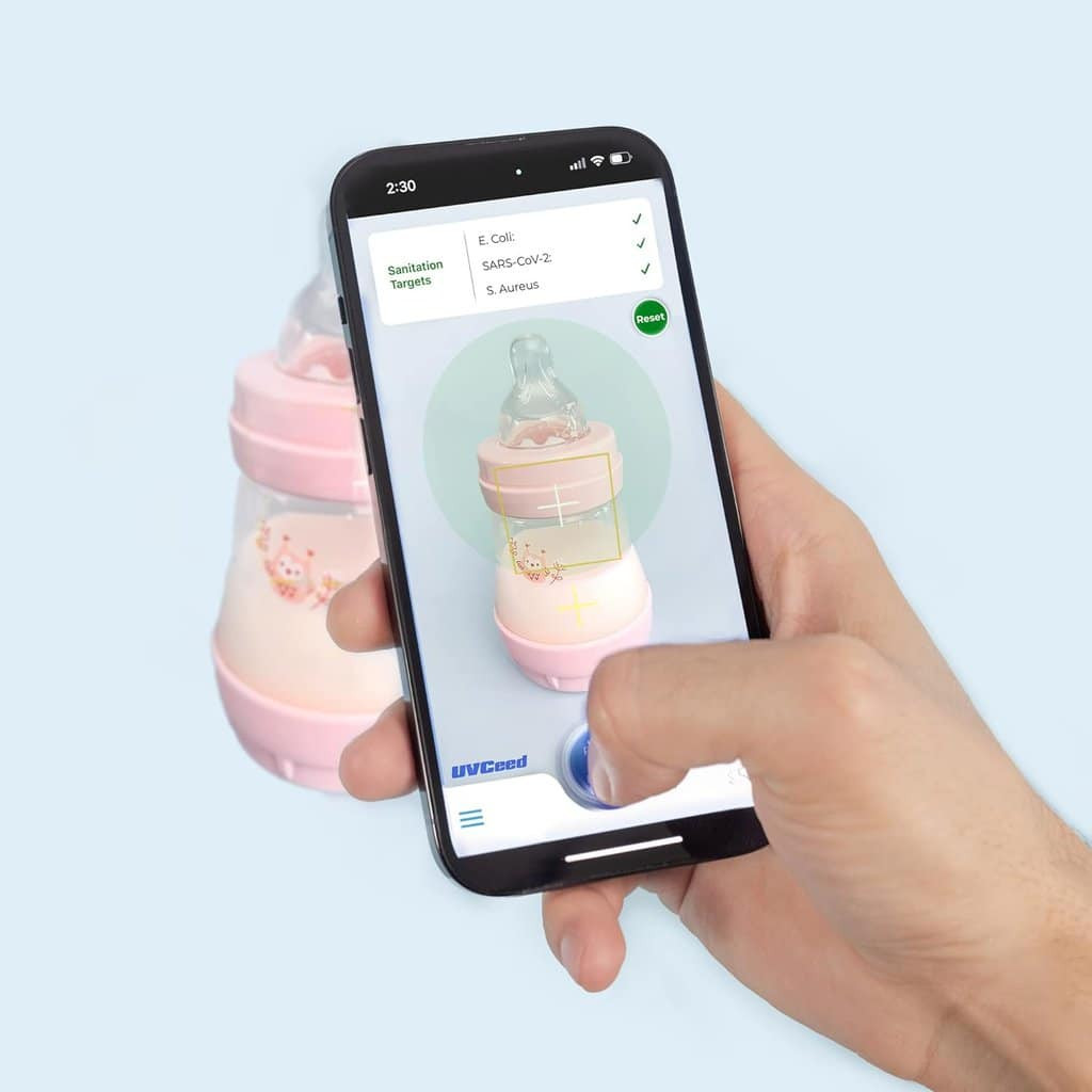 UVCeed smartphone sanitizer attachment