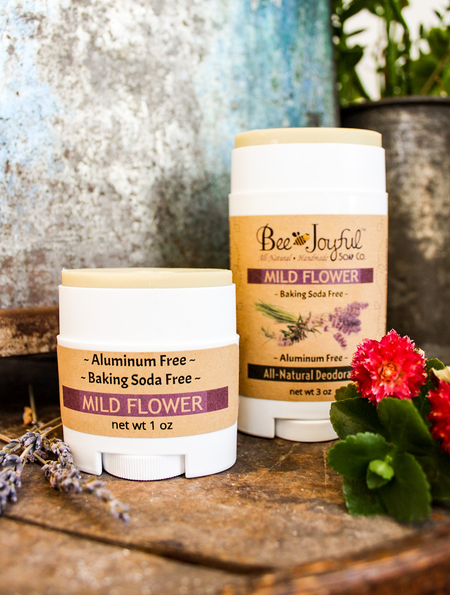 A collection of BeeJoyful product scents and varieties, demonstrating the wide selection to choose from for a personalized 1st Mother's Day gift.