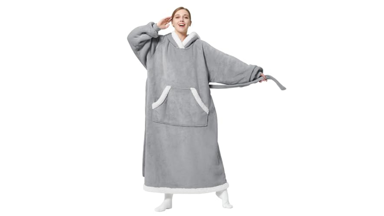 Bedsure Wearable Blanket Hoodie for wife gift ideas