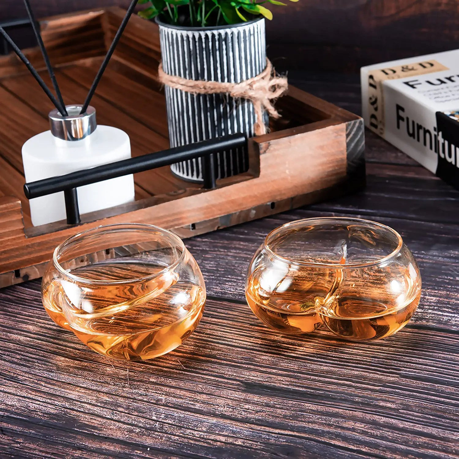 Set of Deez Nuts shaped drinking glasses, a humorous and naughty gift for men