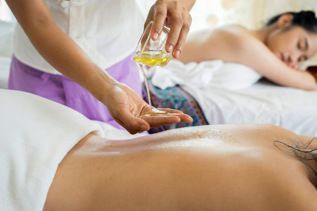 A serene spa setting, representing the gift of relaxation and wellness, perfect for someone needing a break.