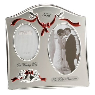 40th Anniversary Photo Frame