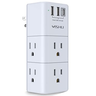 USB Multi Plug Outlet Extender Tech Gift for 25 Year Old Male