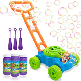 Bubble Lawn Mower for Toddlers