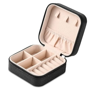 Mini Jewelry Box - A travel accessory gift for coworkers under 