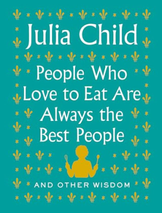 Julia Child cookbook christmas gift for foodie girlfriend