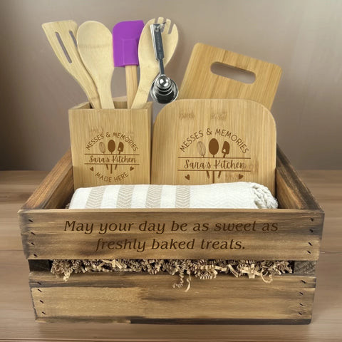 Culinary Gift Basket Set for older cooks