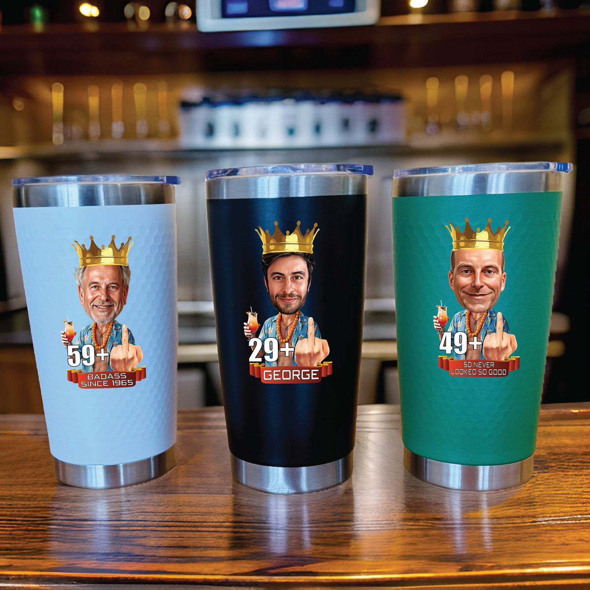 Funny Birthday Tumbler Gift for 30 Year Old Man