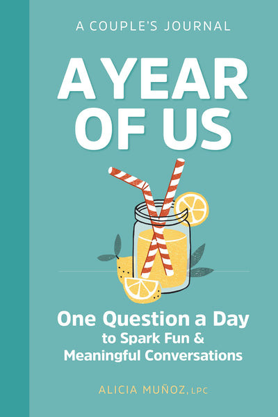 ‘A Year of Meaningful Conversations Book’ open, a thoughtful and connecting birthday gift for a wife.