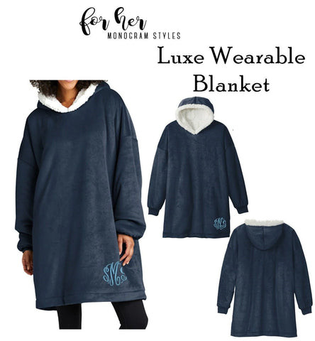 Custom Cozy Hooded Blanket