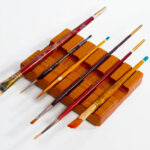 Elegant Ceramic Brush Rest for Artists
