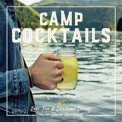 Camp cocktails book camping gift