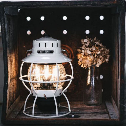 Vintage inspired camping lantern gift