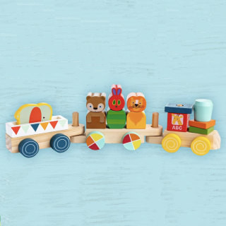 Wooden Train Set