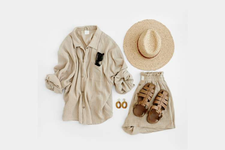 Clothing subscription box, a recurring fashion birthday gift idea for wife, refreshing her wardrobe with curated styles regularly (via Canva)