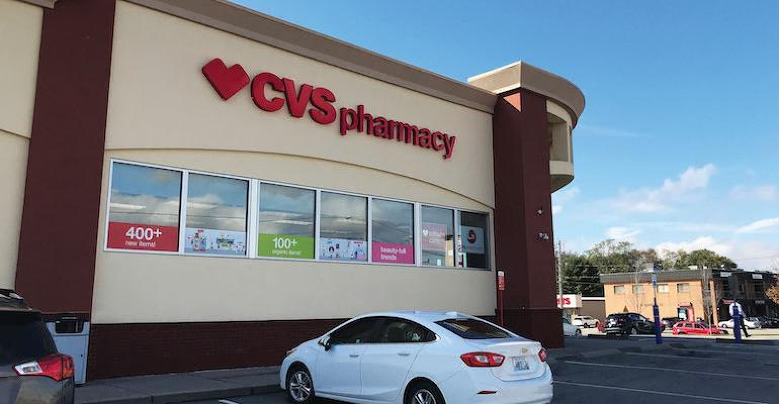 CVS Pharmacy Store Exterior and Logo