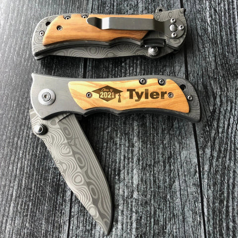 Custom Pocket Knife for Graduation
