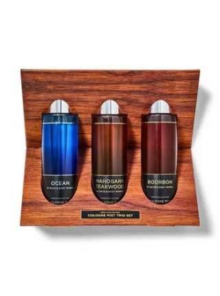 Bath &amp; Body Works Men's Cologne Mist Sampler, fragrance Father's Day gift for husbands