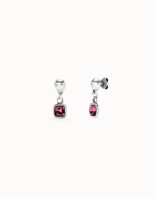 Pink earrings christmas gift for girlfriend who loves jewelry