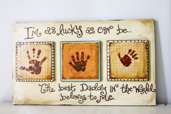 fathers day gift ideas - handmade
