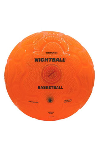 Tangle NightBall Basketball for nighttime play