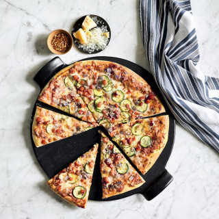 Emile Henry Pizza Stone, unique culinary gift for newlyweds