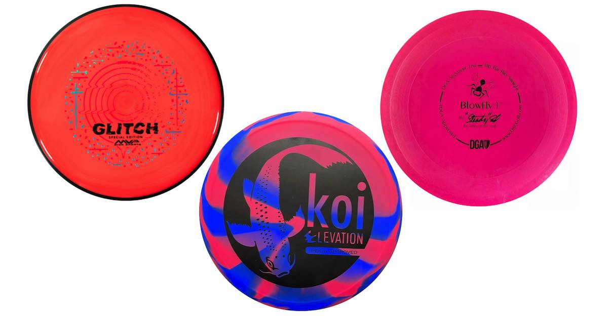 Soft MVP Glitch disc golf catch disc
