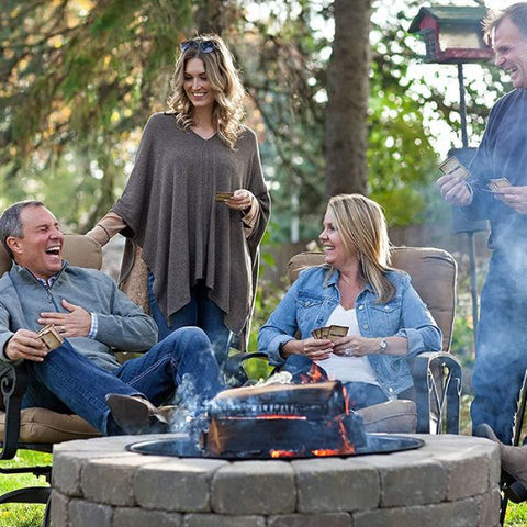 Fireside chats conversation starter card game camping gift