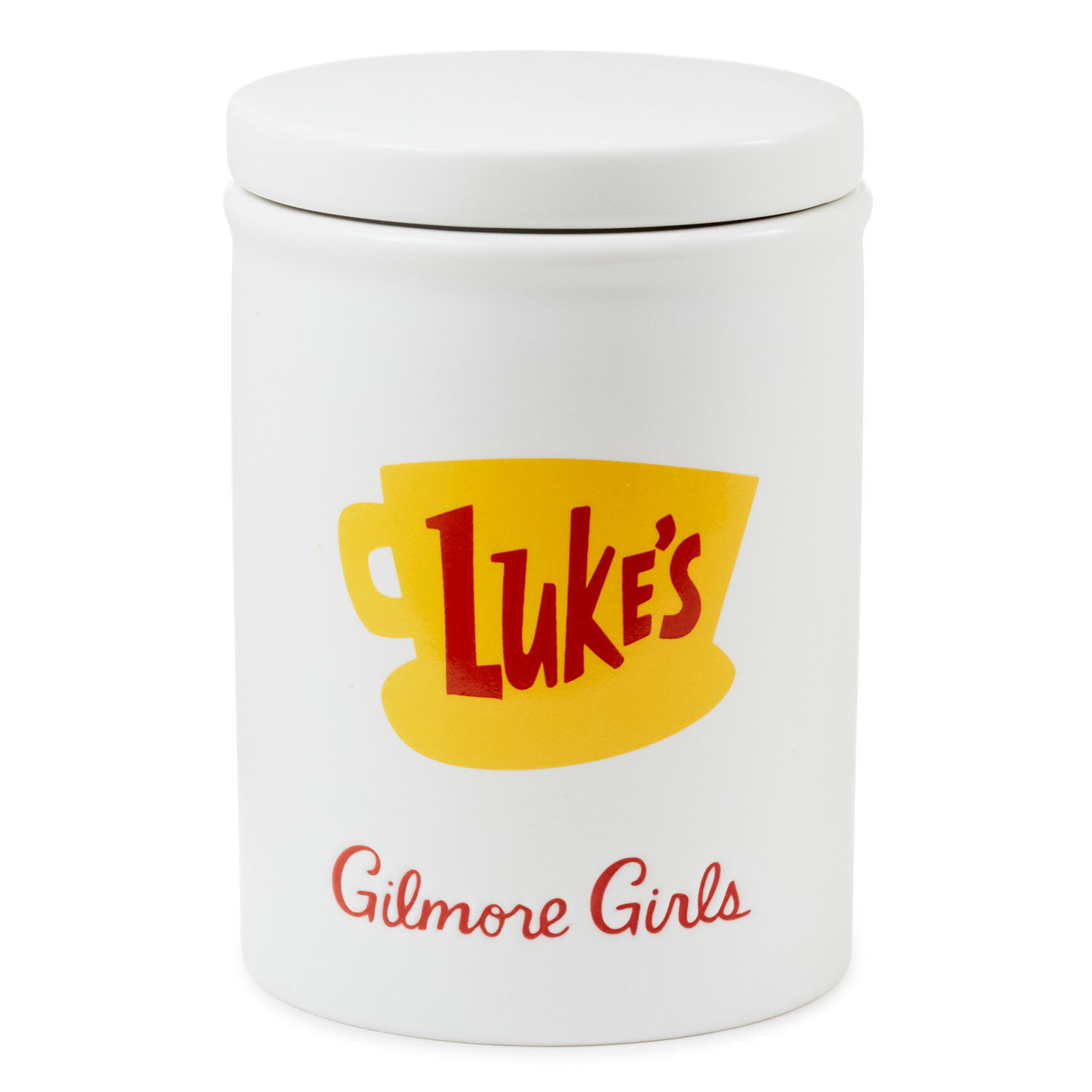 Gilmore Girls Luke's Diner Coffee Canister: A perfect gift for coffee-loving fans of the show.